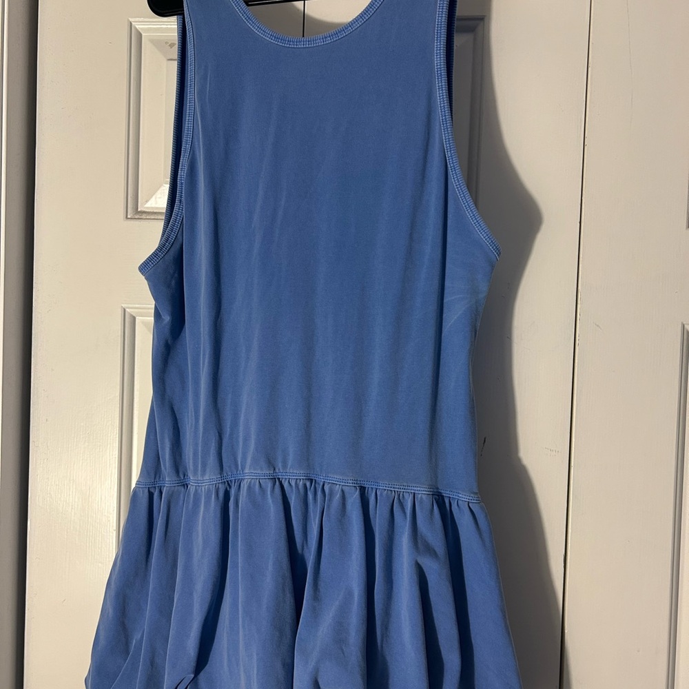 FP Movement by Free People Sky Blue Mini Dress
